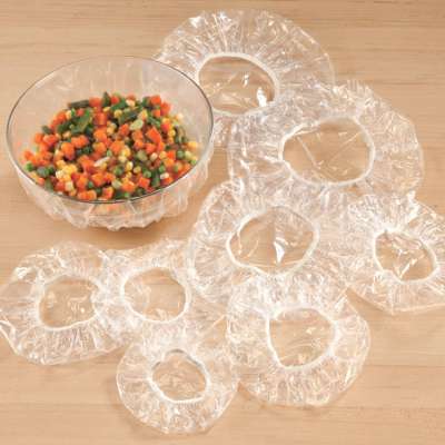 medium large elastic disposable food storage keeping fresh plate bowl covers