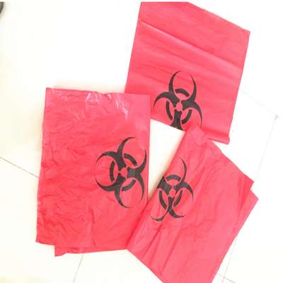 LDPE HDPE medical waste disposal bags autoclavable biohazard bags