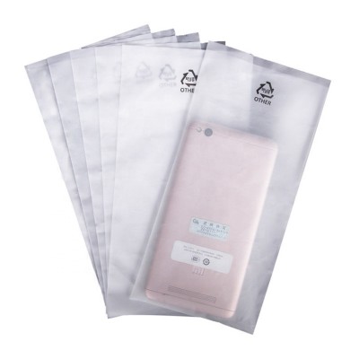 high quality CPE frosted plastic self adhesive seal  bags for electronics parts battery cellphone case packing